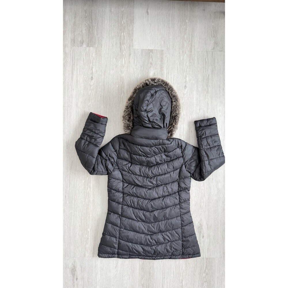 Urban Heritage REVERSIBLE Winter Parka Red/Black Women's Large - Picture 4 of 8
